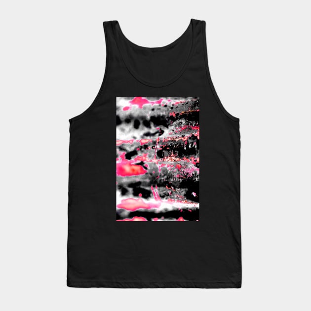 Abstract rough surface Tank Top by Gaspar Avila